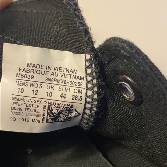 Black Stylish Converse Unisex - Picture 7 of 7